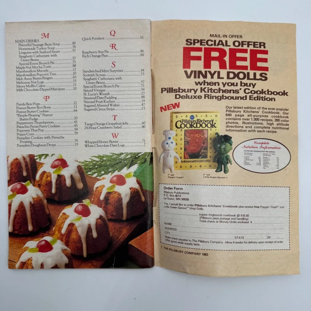 Vintage Pillsbury Duncan Hines Recipe Cookbook Booklets Lot of 5 Holiday 80s 90s